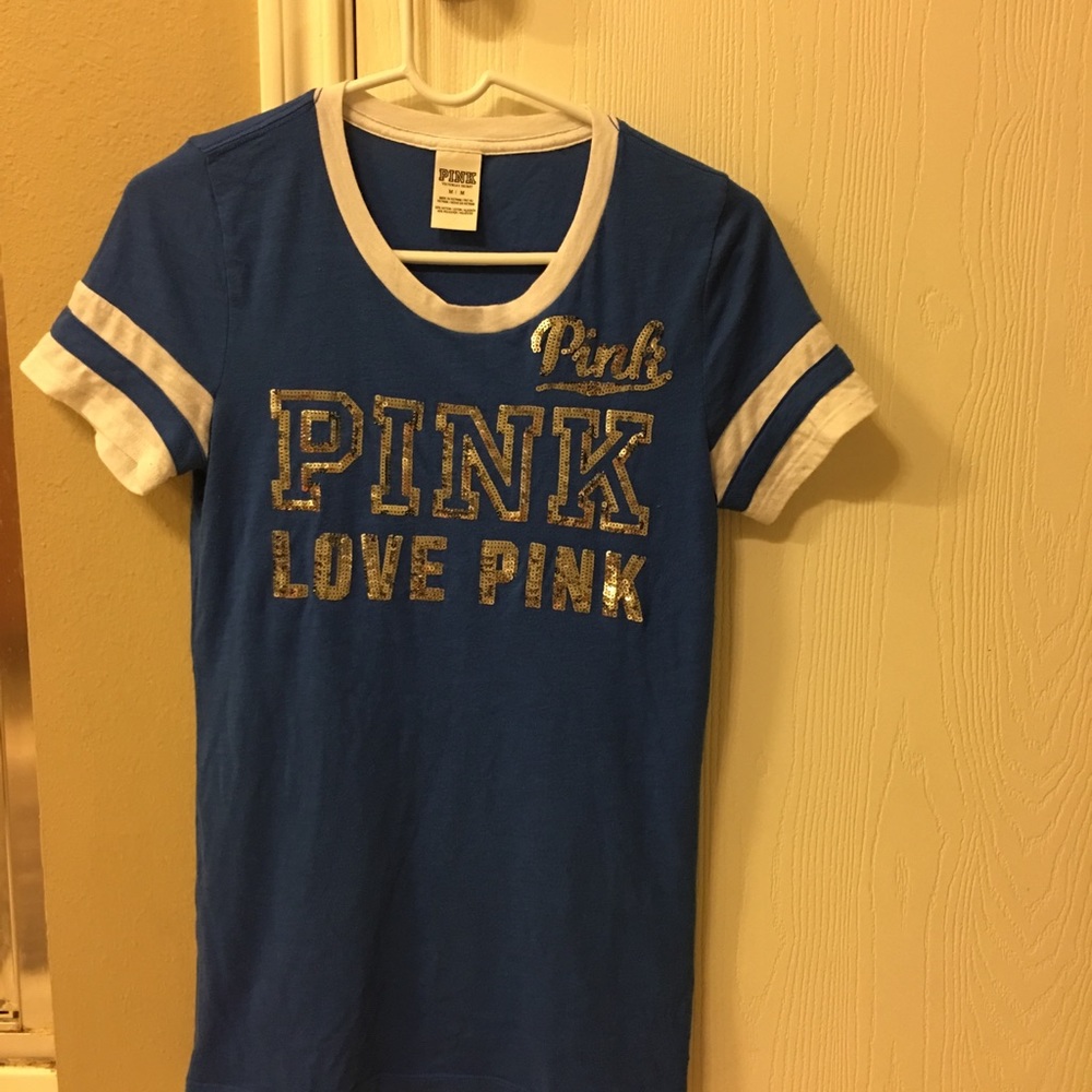 Vs pink bling shirt